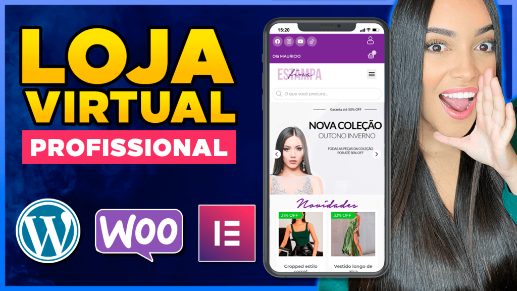 LOJA VIRTUAL no WordPress com WooCommerce