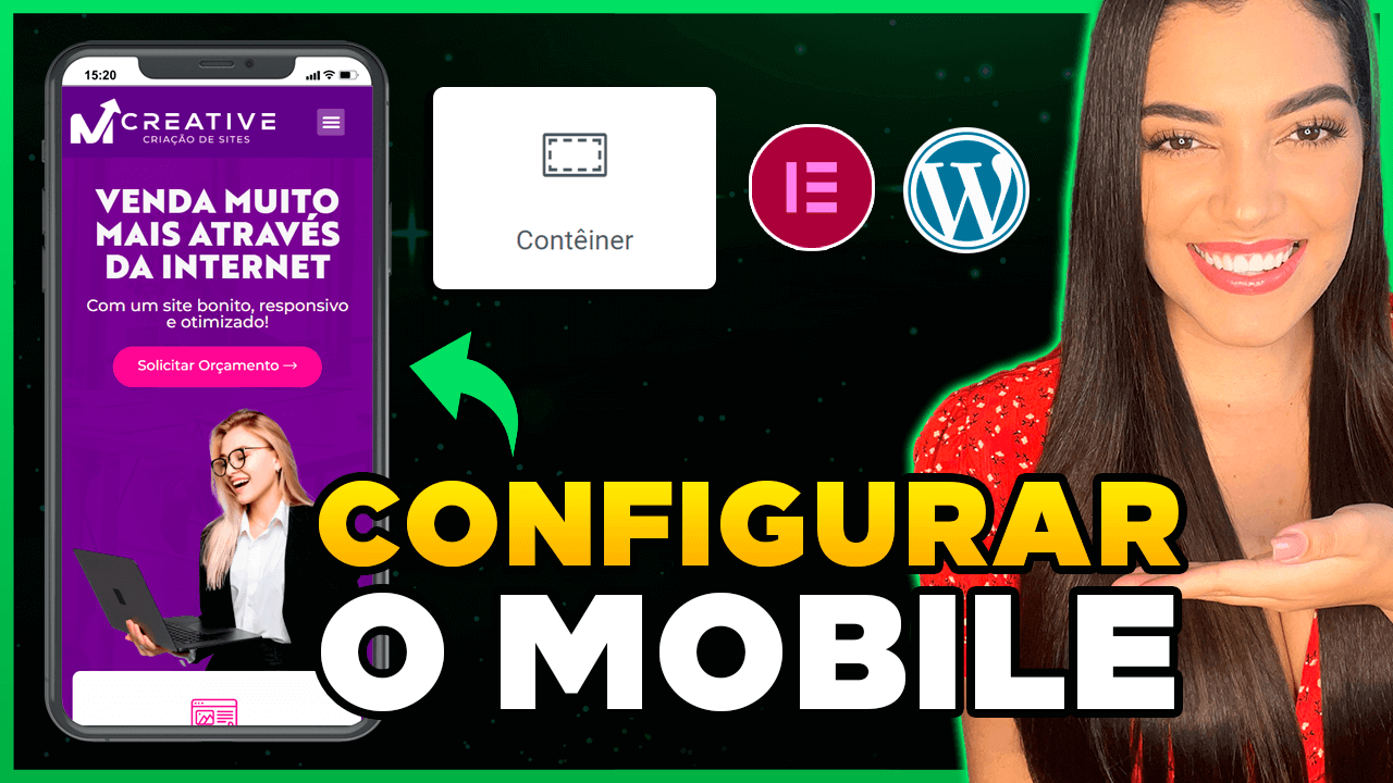 Como Configurar o Mobile do Site com Flexbox Containers do Elementor [Site Responsivo]