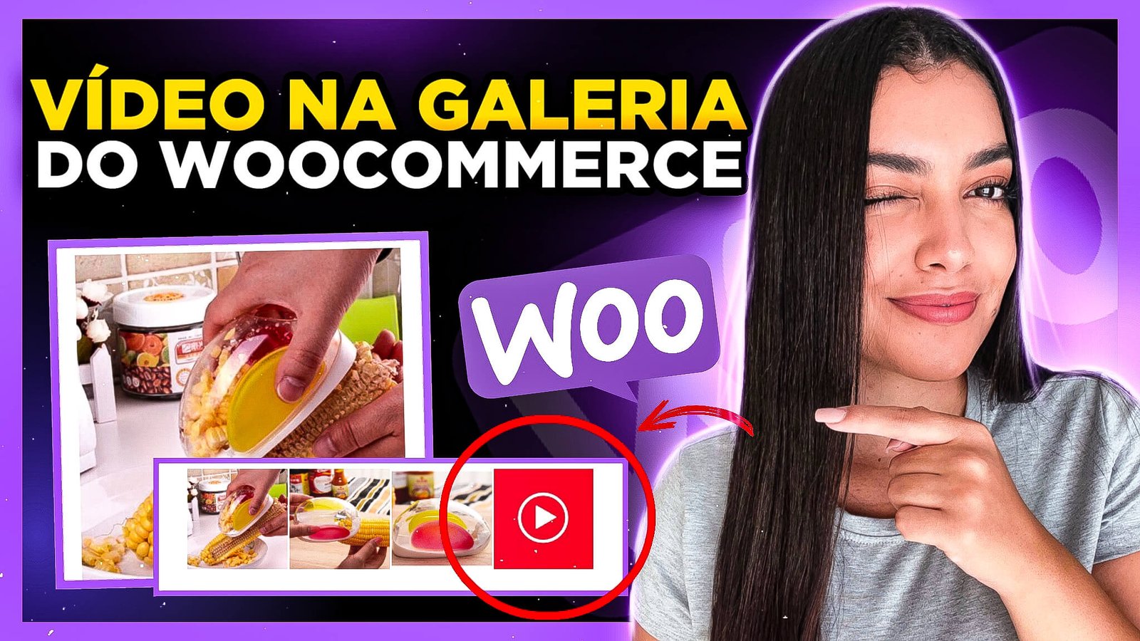 Como Colocar VÍDEO na Galeria do Produto no WooCommerce