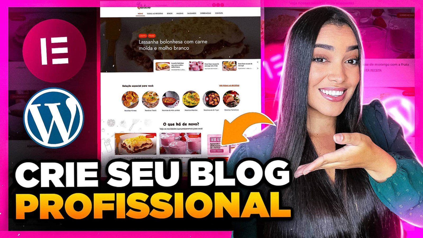 Como Criar um BLOG NO WORDPRESS e Elementor