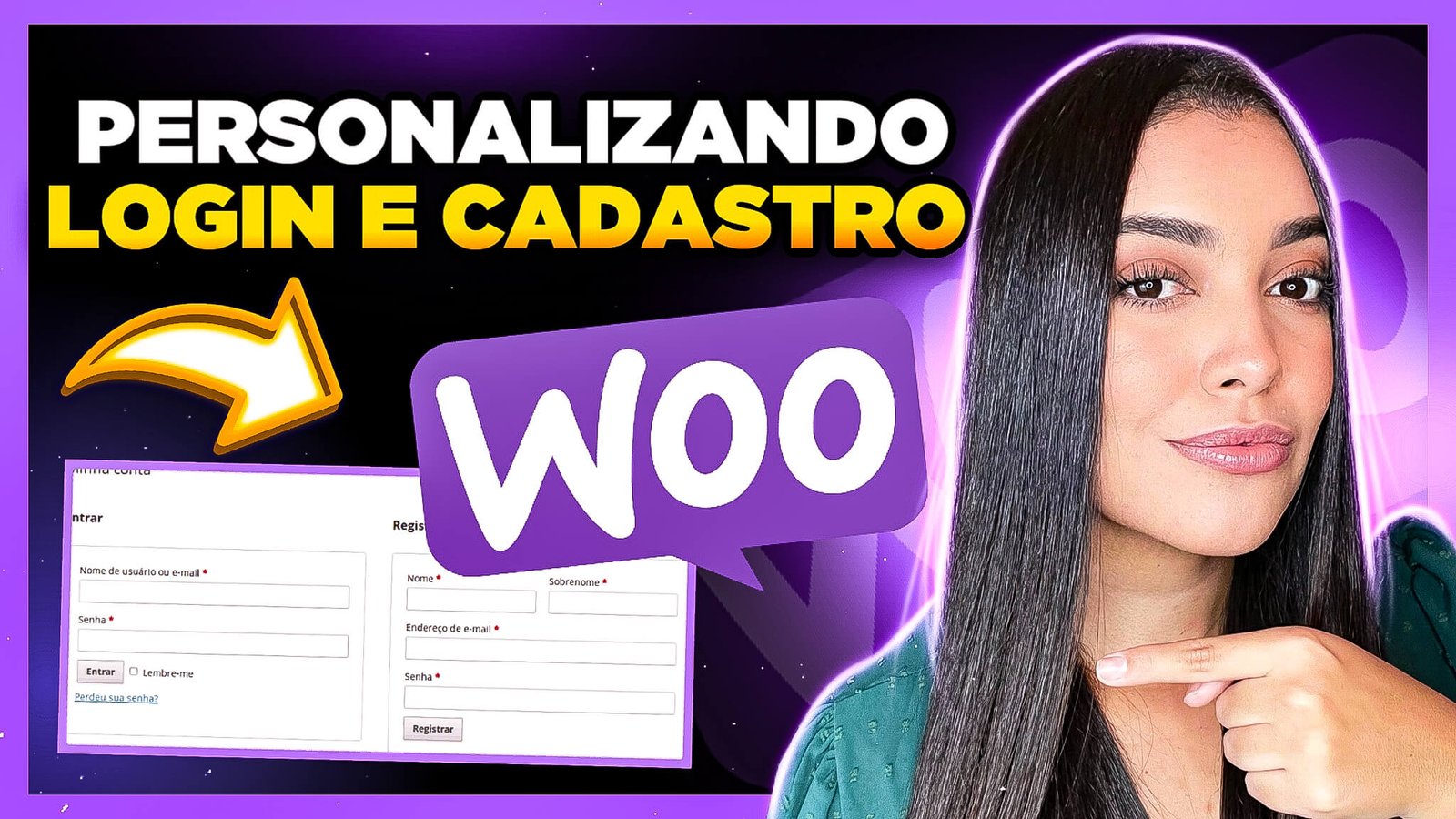 Como Personalizar Página de LOGIN E CADASTRO do WooCommerce com Elementor Pro