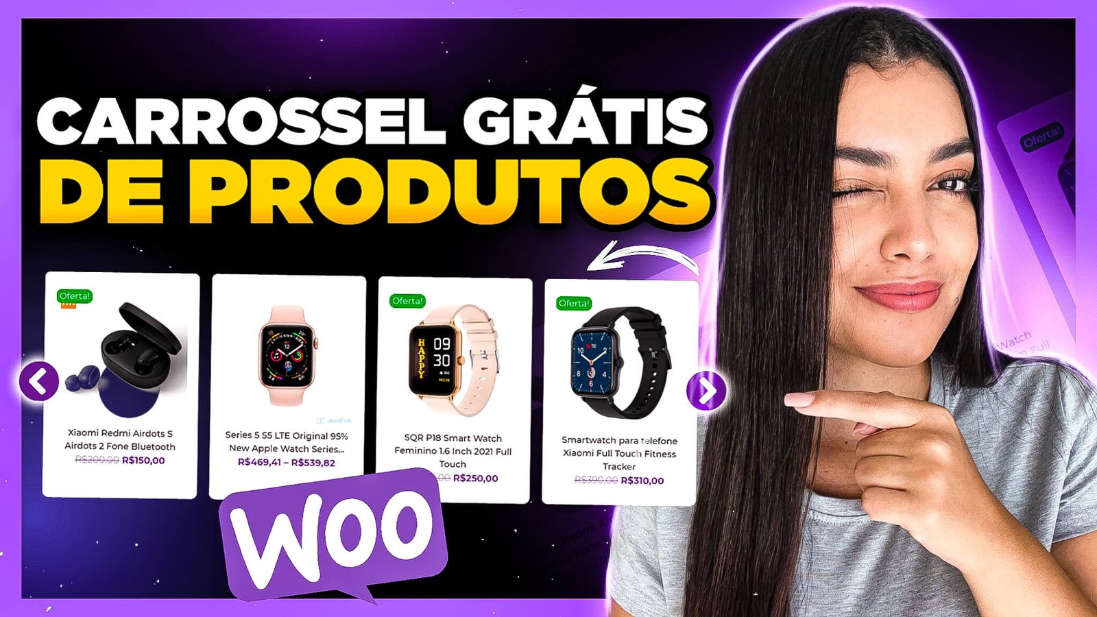 Grátis Como Fazer CARROSSEL DE PRODUTOS no WooCommerce com Elementor [Plugin Free]