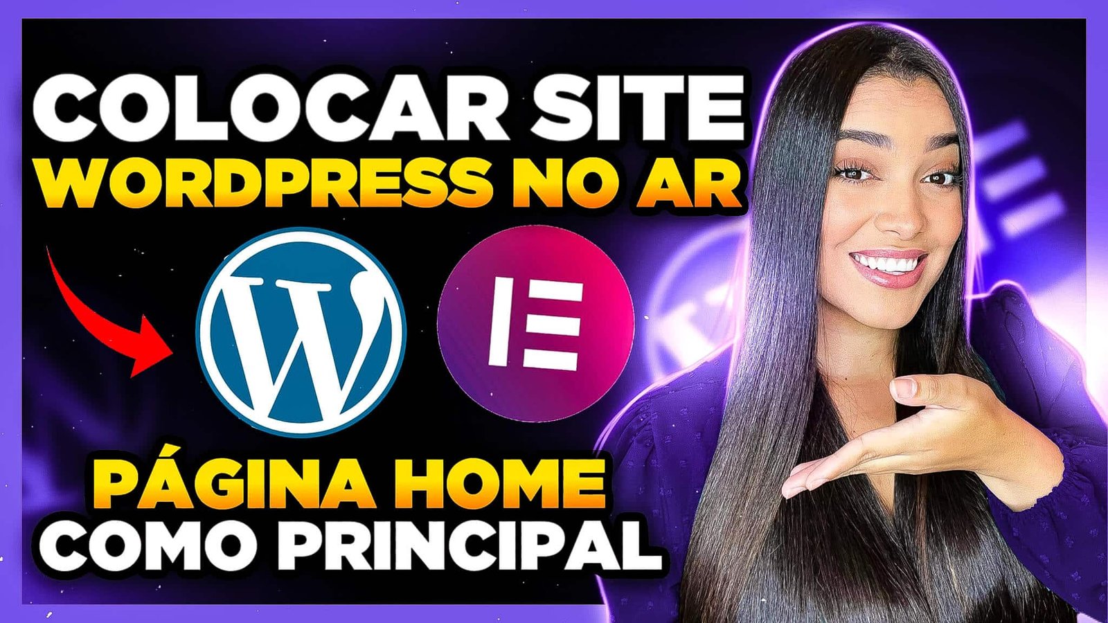 Como Mudar a Pagina Principal No WordPress [Como Colocar Site no Ar]